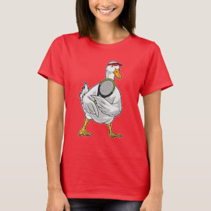 T-shirt Raquette de tennis de canard