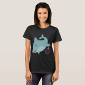 T-shirt Raquette de tennis de Dolphin (Devant entier)