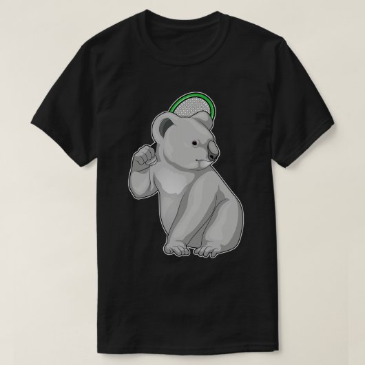 T-shirt Raquette tennique de Koala Tennis (Design devant)