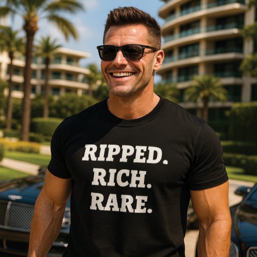 T-Shirt Rare Rare Rich Extrait