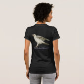 T-shirt Rare White Raven Photo - Osez ÊTRE DIFFÉRENT ! (Dos entier)