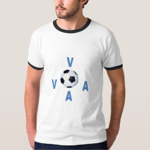 T-shirt ras de cou blanc noir  VIRGINIA  SPORT 