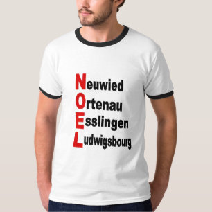 T-shirt ras de coup NOEL TOURISME ALLEMAGNE