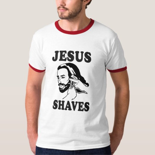 T-SHIRT RASAGES DE JÉSUS (Devant)