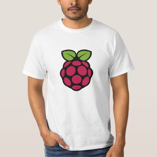 T-shirt Rasberry pi/T-shirt de Raspbian Linux (Devant)
