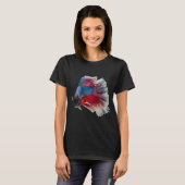 T-shirt rasbora galaxy à pointe noire (Devant entier)