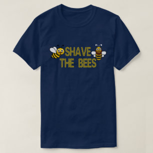T-shirt Rase Drôle Les Abeilles