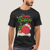 T-shirt Raspberry Fruit   Xmas Decorations Raspberry Chris (Devant)