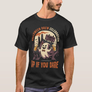T-shirt Rassemblement de la brasserie ensorcelée d'Hallowe