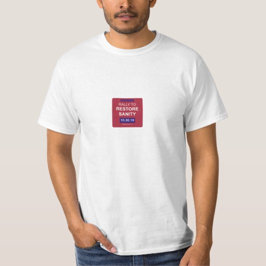 T-shirt Rassemblement pour reconstituer la santé d'esprit (Devant)