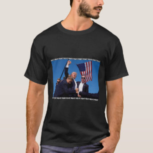 T-shirt Rassemblement Tirant Trump Tirant Sur L'Ination De