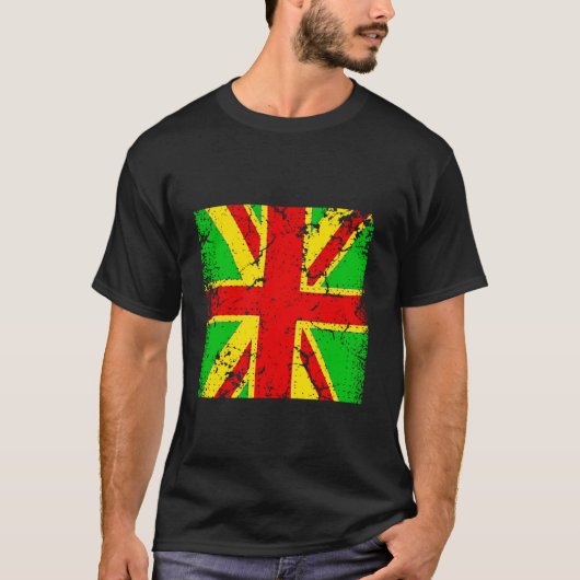 T-shirt Rasta Jack Royaume-Uni (Devant)