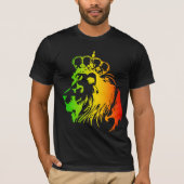 T-shirt Rasta - Lion conquérant de Juda (Devant)