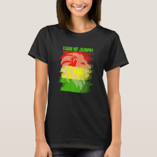 T-shirt Rasta Lion de Juda Reggae Roots Jamaïque Rasta Reg
