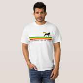 T-shirt RASTA Lion de Juda | Rouge Or Vert (Devant entier)
