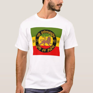 T-shirt Rasta - lion de Judah - reggae - T. Shirt