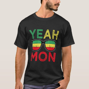 T-shirt Rasta Reggae Jamaïque Drapeau Couleur Vacances d'É
