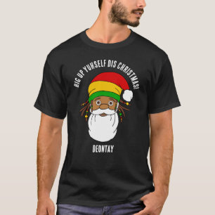 T-shirt Rasta Santa Claus Joyeux Noël