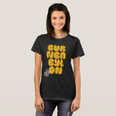 T-shirt Rasta Université Burn Babylon Graffiti Style Regga (Devant entier)