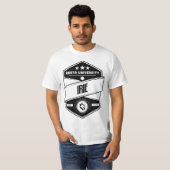 T-shirt Rasta Université Irie Good Vibes Reggae (Devant entier)
