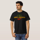 T-shirt Rasta University Bobo Ashanti Reggae d'origine (Devant entier)