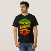 T-shirt Rasta University Dreadlocks Good Vibes Reggae (Devant entier)