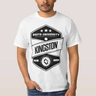 T-shirt Rasta University Kingston Good Vibes Reggae