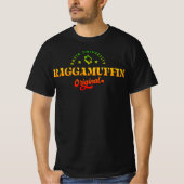T-shirt Rasta University Raggamuffin Original Rasta Reggae (Devant)