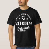 T-shirt Rasta University Riddim Original Reggae (Devant)