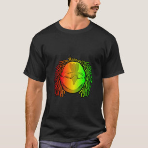 T-shirt Rastafari Cool Dauphin Dreadlocks Dreads Rasta