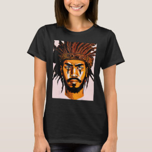 T-shirt Rastaman Reggae Dub Jah Rasta design_12