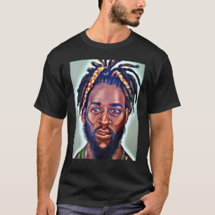 T-shirt Rastaman Reggae Dub Jah Rasta design_33