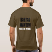 T-shirt Rastas recherchés (Dos)