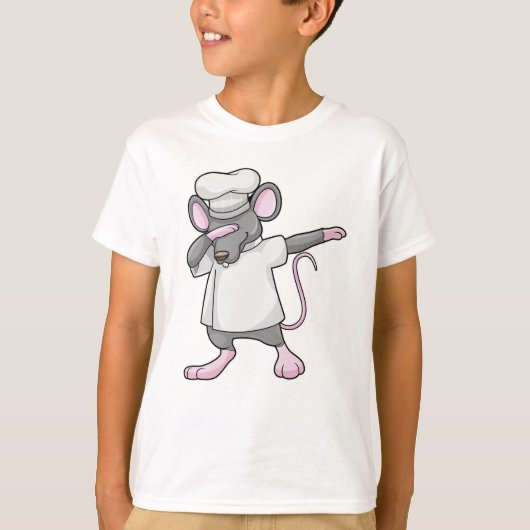 T-shirt Rat as Cook à Hip hop Dance Dab (Devant)