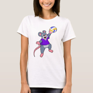 T-shirt Rat au Volleyball Sports