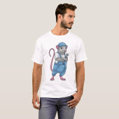 T-shirt Rat, clé mécanique (Devant entier)