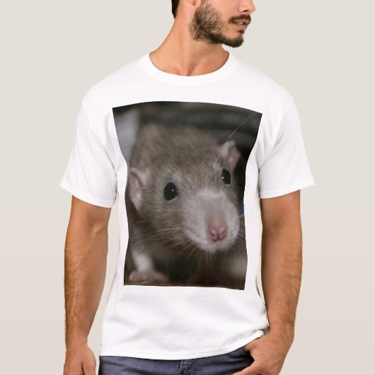 T-shirt Rat curieux (Devant)