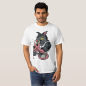 T-SHIRT RAT DE GYM (Devant entier)