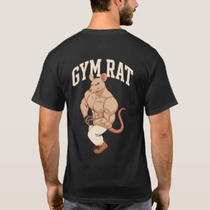 T-shirt Rat de gym drôle Musculation Souris musclée