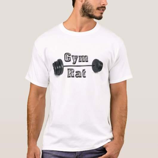 T-shirt rat de gymnase (Devant)