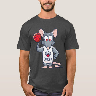 T-shirt Rat de gymnase de basket-ball du car P - gris