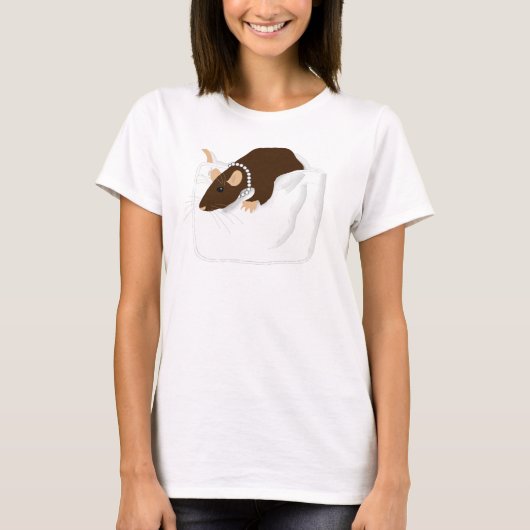 T-shirt Rat de poche (Devant)