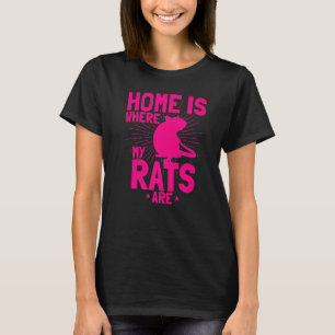 T-shirt Rat Fancy Drôle Dit Vintage Propriétaire Rat Anima