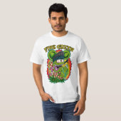 T-shirt Rat fink vert (Devant entier)