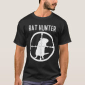 T-shirt Rat Hunter Mouse Control Expert Tee (Devant)