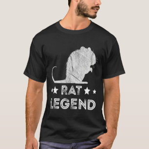 T-shirt Rat Legend Rat Rat Rat Lover Souris Rat Owen