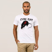 T-shirt Rat principal de gymnase de muscle (Devant entier)