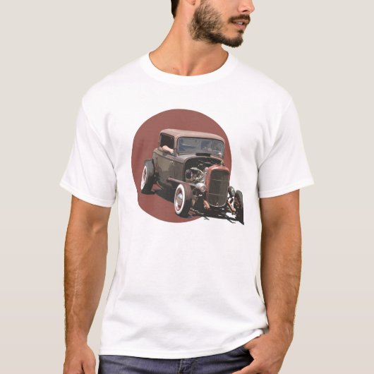 T-shirt Rat Rod de 34 coupés (Devant)