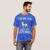 T-shirt Rat Terrier Chien Chien Chien Chien Chien Chien Ch (Devant entier)
