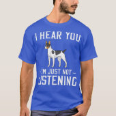 T-shirt Rat Terrier Chien Chien Chien Chien Chien Chien Ch (Devant)